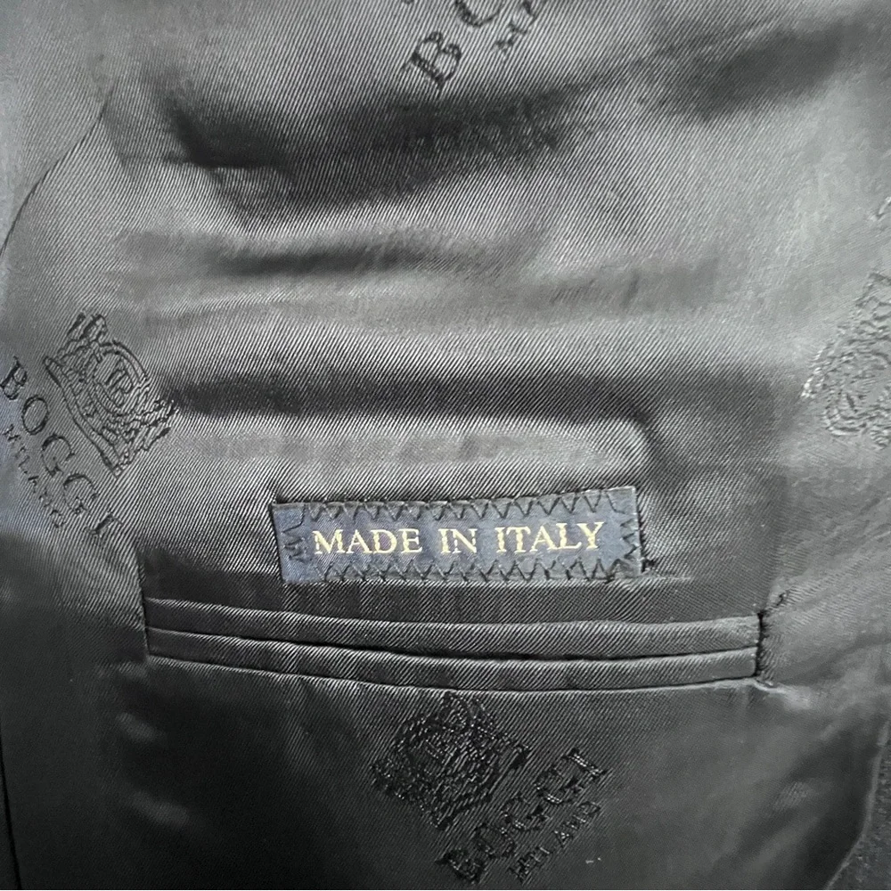 Boggi Navy Wool Blazer/Jacket SZ 50IT/40US Classic Chic Old Money Preppy Grandpa - Picture 14 of 16